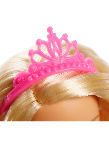 Barbie Papusa Printesa Cu Rochita Rosie,MTDMM06_GGJ94