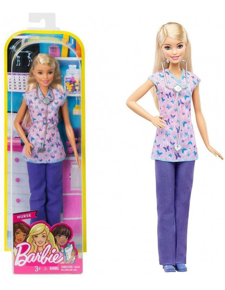 Papusa Barbie Cariere Medic,MTDVF50_DVF57