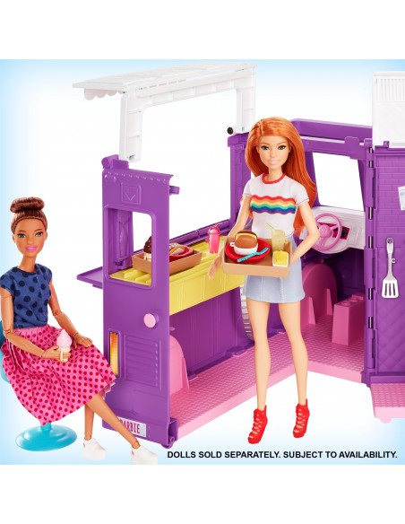 Barbie Set Cu Rulota La Picnic,MTGMW07