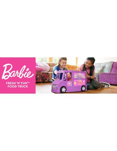 Barbie Set Cu Rulota La Picnic,MTGMW07