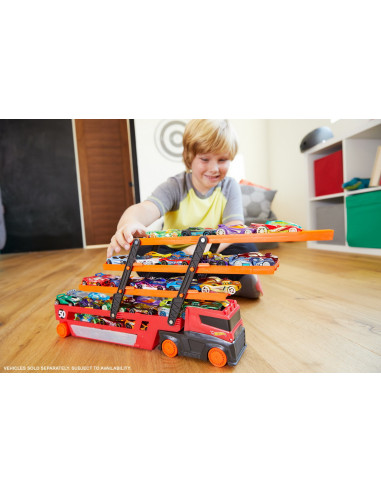 Hot Wheels Mega Transportatorul De Masini,MTGHR48