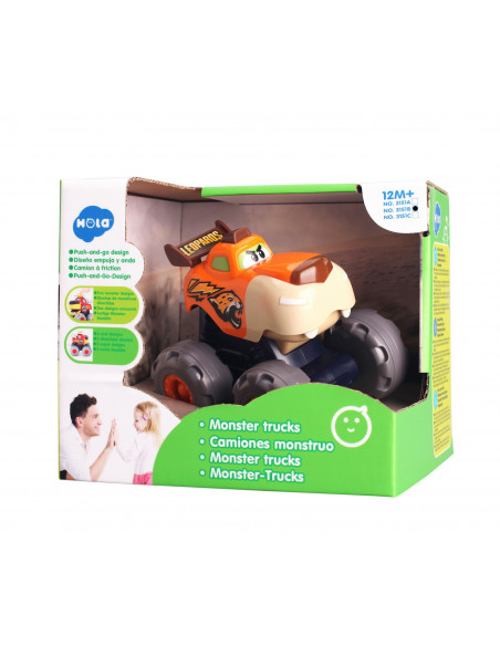 Masinuta Bebe Monster Truck Leopardul Infuriat,3151B