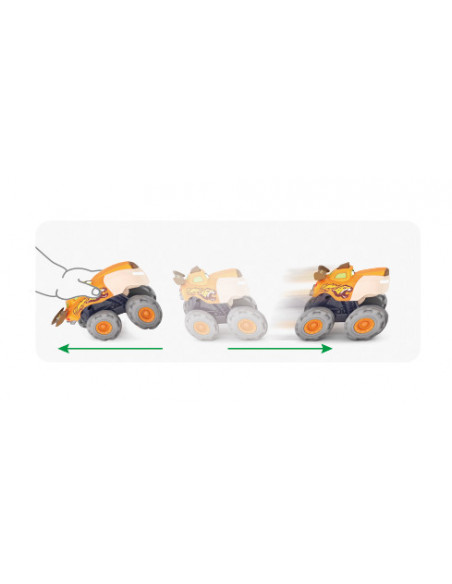 Masinuta Bebe Monster Truck Leopardul Infuriat,3151B