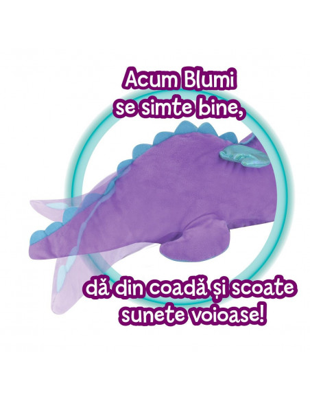 Blumi Dragonul Bolnavior, Jucarie De Plus Interactiva