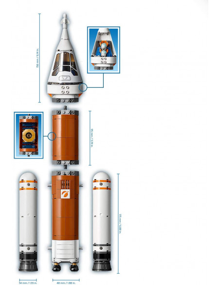 Lego City Space Port RachetĂ Și Centrul De ComandĂ A LansĂrii