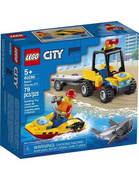 Lego City Atv De Salvare Pe Plaja 60286,60286