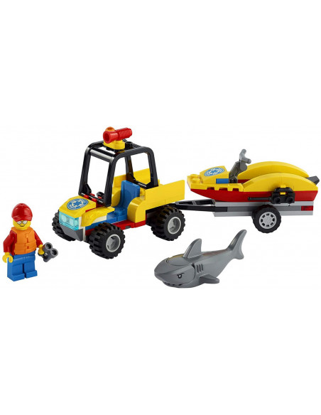Lego City Atv De Salvare Pe Plaja 60286,60286
