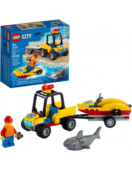 Lego City Atv De Salvare Pe Plaja 60286,60286