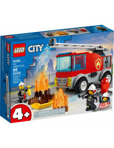 Lego City Camion De Pompieri Cu Scara 60280
