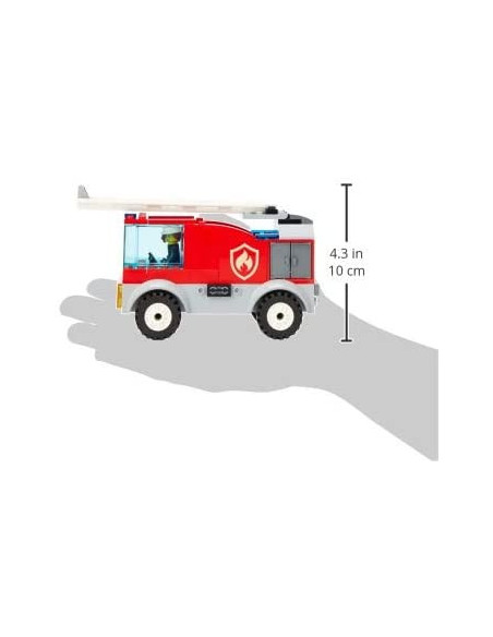 Lego City Camion De Pompieri Cu Scara 60280,60280