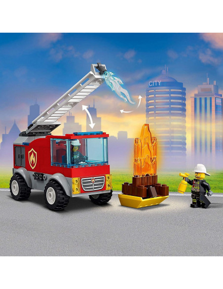 Lego City Camion De Pompieri Cu Scara 60280,60280