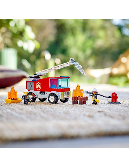Lego City Camion De Pompieri Cu Scara 60280,60280