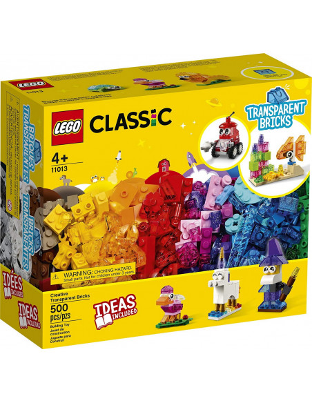 Lego Classic Caramizi Transparente Creative 11013,11013