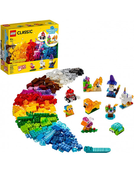 Lego Classic Caramizi Transparente Creative 11013,11013