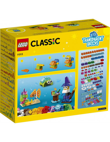 Lego Classic Caramizi Transparente Creative 11013,11013
