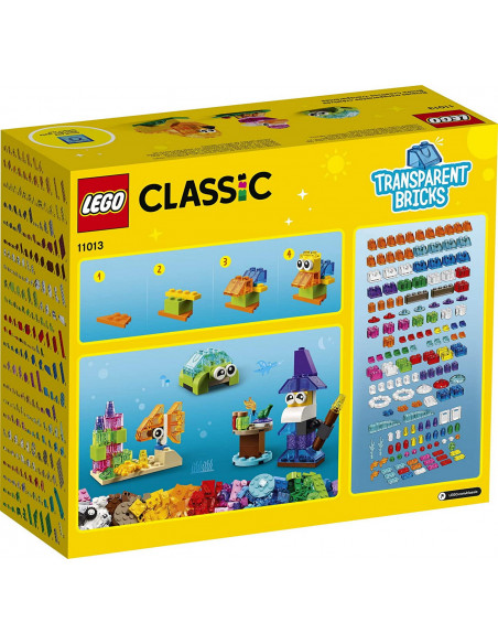 Lego Classic Caramizi Transparente Creative 11013,11013