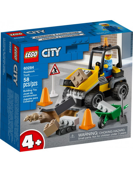 Lego City Camion Pentru Lucrari Rutiere 60284,60284