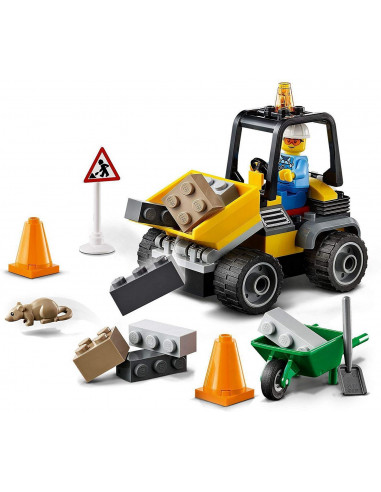 Lego City Camion Pentru Lucrari Rutiere 60284,60284