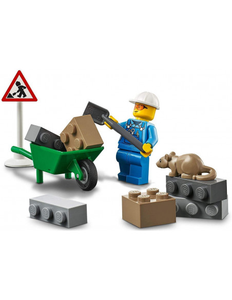Lego City Camion Pentru Lucrari Rutiere 60284,60284
