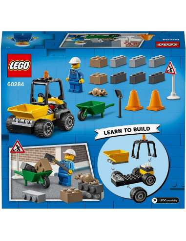 Lego City Camion Pentru Lucrari Rutiere 60284,60284