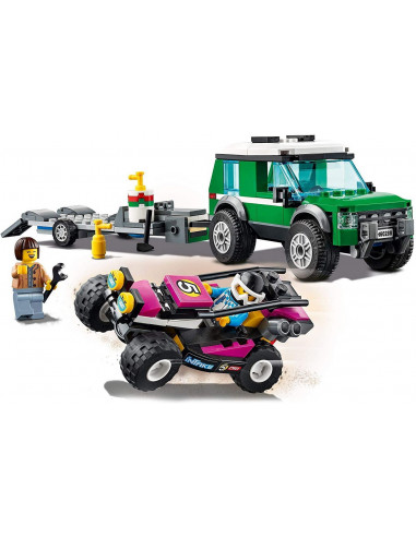Lego City Transportor De Automobile De Curse 60288,60288