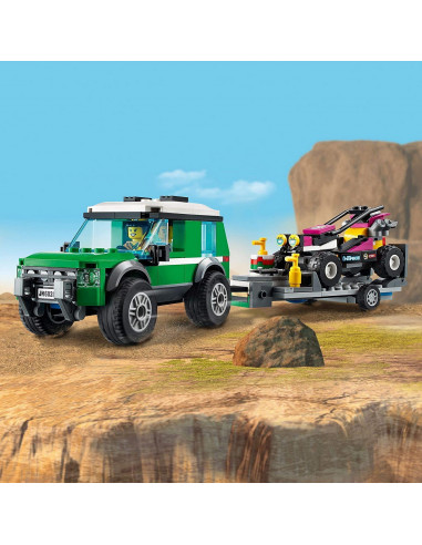 Lego City Transportor De Automobile De Curse 60288,60288