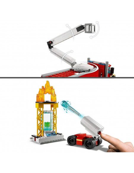 Lego City Unitatea De Comanda A Pompierilor 60282,60282