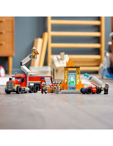 Lego City Unitatea De Comanda A Pompierilor 60282,60282