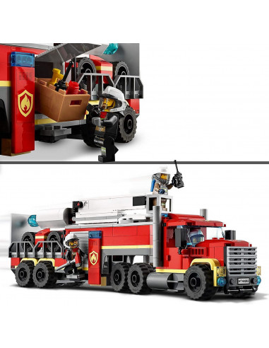 Lego City Unitatea De Comanda A Pompierilor 60282,60282