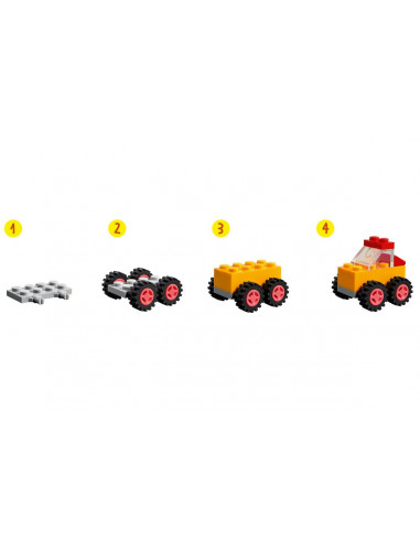 Lego Classic Caramizi Si Roti 11014,11014