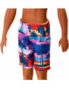 Papusa Ken Afroamerican Cu Costum De Baie