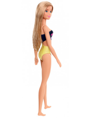 Papusa Barbie Satena Cu Costum De Baie Multicolor,MTDWJ99_GHW41