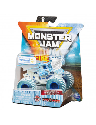 Monster Jam Masinuta Metalica Fire And Ice Bakugan