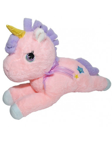 Unicorn De Plus Cu Fundita, 35 Cm, Roz,24606