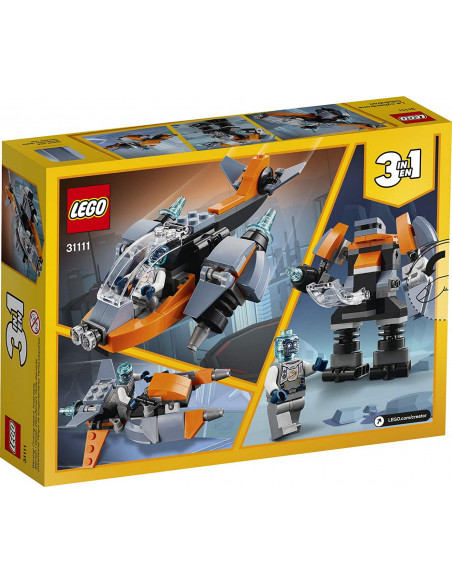 Lego Creator Drona Cibernetica 31111,31111 Lego Creator Drona Cibernetica 31111,31111