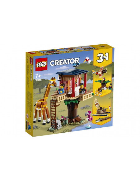 Lego Creator Casuta In Copac Cu Animale Salbatice In 31116,31116