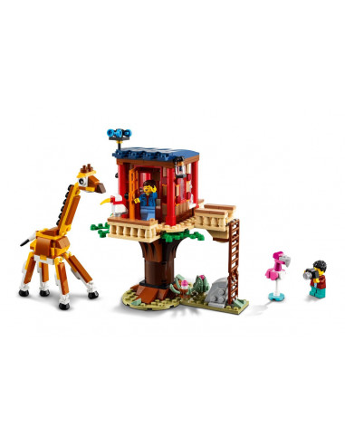 Lego Creator Casuta In Copac Cu Animale Salbatice In 31116,31116