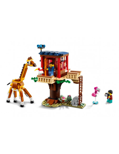 Lego Creator Casuta In Copac Cu Animale Salbatice In 31116,31116