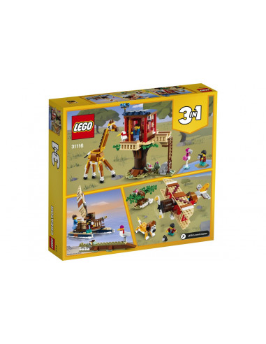 Lego Creator Casuta In Copac Cu Animale Salbatice In 31116,31116
