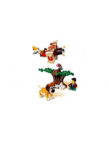 Lego Creator Casuta In Copac Cu Animale Salbatice In 31116,31116