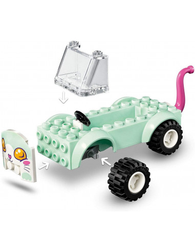 Lego Friends Masina Pentru Ingrijirea Pisicilor 41439,41439