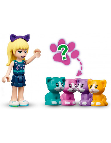 Lego Friends Cubul Pisica Al Stephaniei 41665,41665
