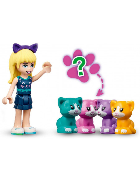 Lego Friends Cubul Pisica Al Stephaniei 41665,41665