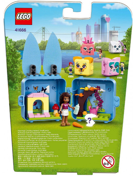 Lego Friends Cubul Iepuras Al Andreei 41666,41666 Lego Friends Cubul Iepuras Al Andreei 41666,41666