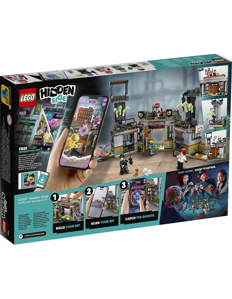 Lego Hidden Side Inchisoarea Abandonata Din Newbury 70435,70435