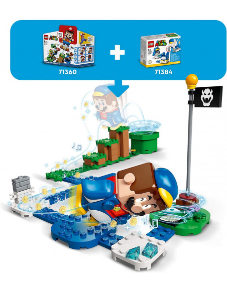 Lego Leaf Costum De Puteri: Mario Pinguin 71384,71384
