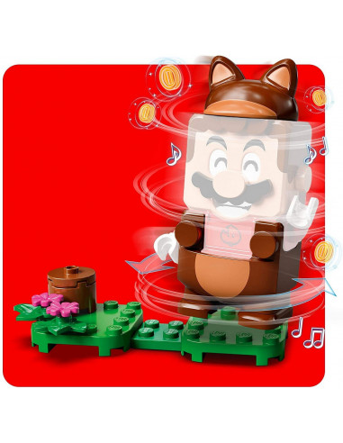 Lego Leaf Costum De Puteri: Mario Tanooki 71385,71385