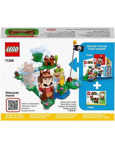Lego Leaf Costum De Puteri: Mario Tanooki 71385,71385