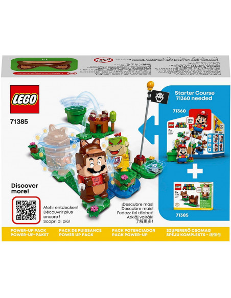 Lego Leaf Costum De Puteri: Mario Tanooki 71385,71385