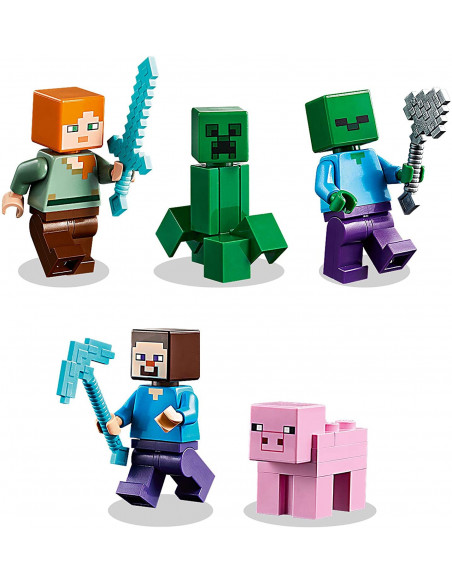 Lego Minecraft Cutie De Crafting 3.0 21161,21161 Lego Minecraft Cutie De Crafting 3.0 21161,21161